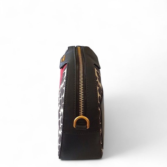 Kate Spade Black and Pink Floral Crossbody Bag - Picture 5 of 15